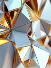 A high quality 3D triangle design