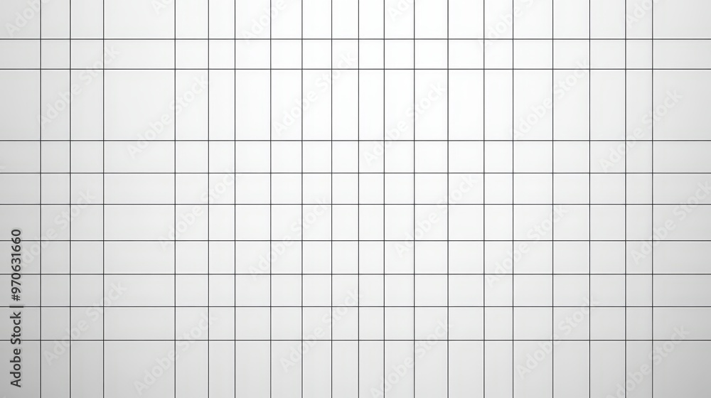 Poster white grid background geometric pattern minimalist design abstract texture