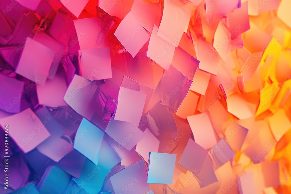 Aufkleber abstract background with color degradation variations.