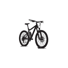 Obraz premium Bicycle vector illustration. Bicycle logo, icon vector design isolated on white background.
