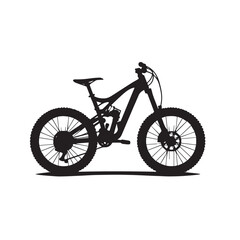 Bicycle vector illustration. Bicycle logo, icon vector design isolated on white background.