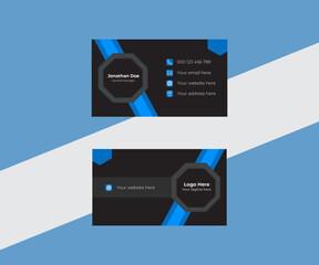  Creative and Clean Modern Business Card Template.abstract creative Flat vector design  Professional and modern business card design  Creative and Clean Business Card Template.

     