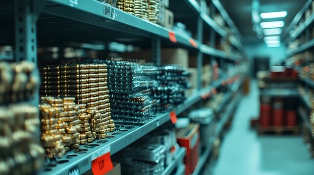 Carefully Adhering to Security Protocols During High Caliber Ammunition Storage and Handling
