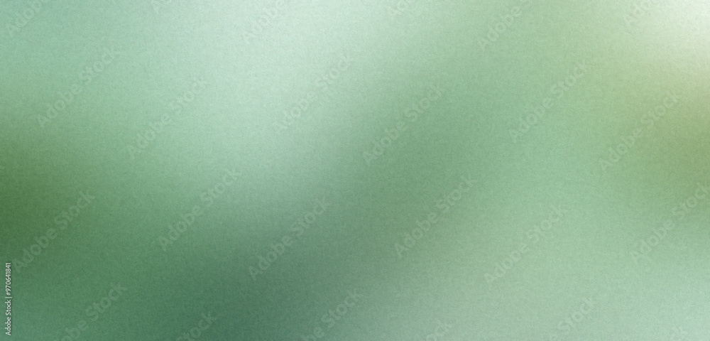 Poster a soft and calming blurred background featuring shades of green, creating an abstract and tranquil a