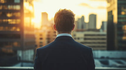 Das sinkende Schiff verlassen Person springt von Schiff Boot im Anzug - Insolvenz Untergang - Generative AI