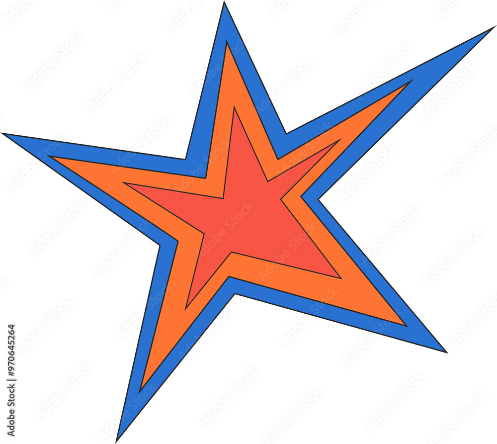 Poster star shape icon. abstract shiny irregular sparkle. sharp burst graphic element. starlight twinkles f