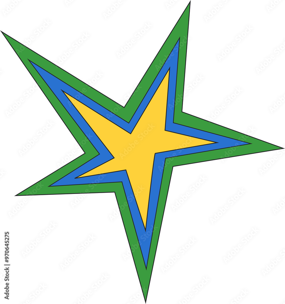 Poster star shape icon. abstract shiny irregular sparkle. sharp burst graphic element. starlight twinkles f