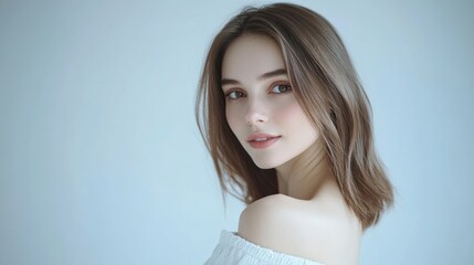 Fototapeta premium The Elegant Young Woman