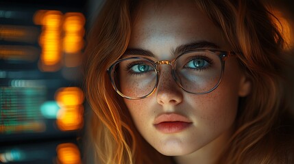  AI cyber security concept. Diverse IT specialist team analyzing artificial intelligence online risk threats to consumer data & privacy. Software developers coding & ethical hacking in dark office 