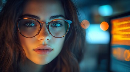  AI cyber security concept. Diverse IT specialist team analyzing artificial intelligence online risk threats to consumer data & privacy. Software developers coding & ethical hacking in dark office 