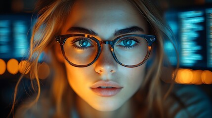  AI cyber security concept. Diverse IT specialist team analyzing artificial intelligence online risk threats to consumer data & privacy. Software developers coding & ethical hacking in dark office 