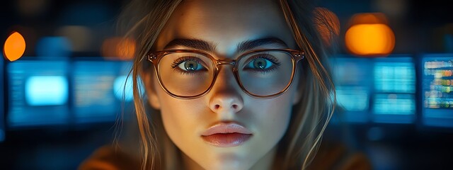  AI cyber security concept. Diverse IT specialist team analyzing artificial intelligence online risk threats to consumer data & privacy. Software developers coding & ethical hacking in dark office 