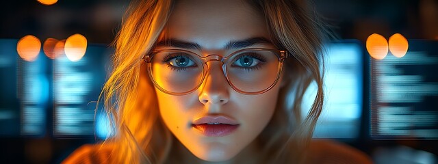  AI cyber security concept. Diverse IT specialist team analyzing artificial intelligence online risk threats to consumer data & privacy. Software developers coding & ethical hacking in dark office 