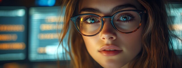  AI cyber security concept. Diverse IT specialist team analyzing artificial intelligence online risk threats to consumer data & privacy. Software developers coding & ethical hacking in dark office 