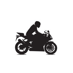 Fototapeta premium Motorcycle vector design. Motorcycle silhouette. Motor bike illustration isolated on white background.