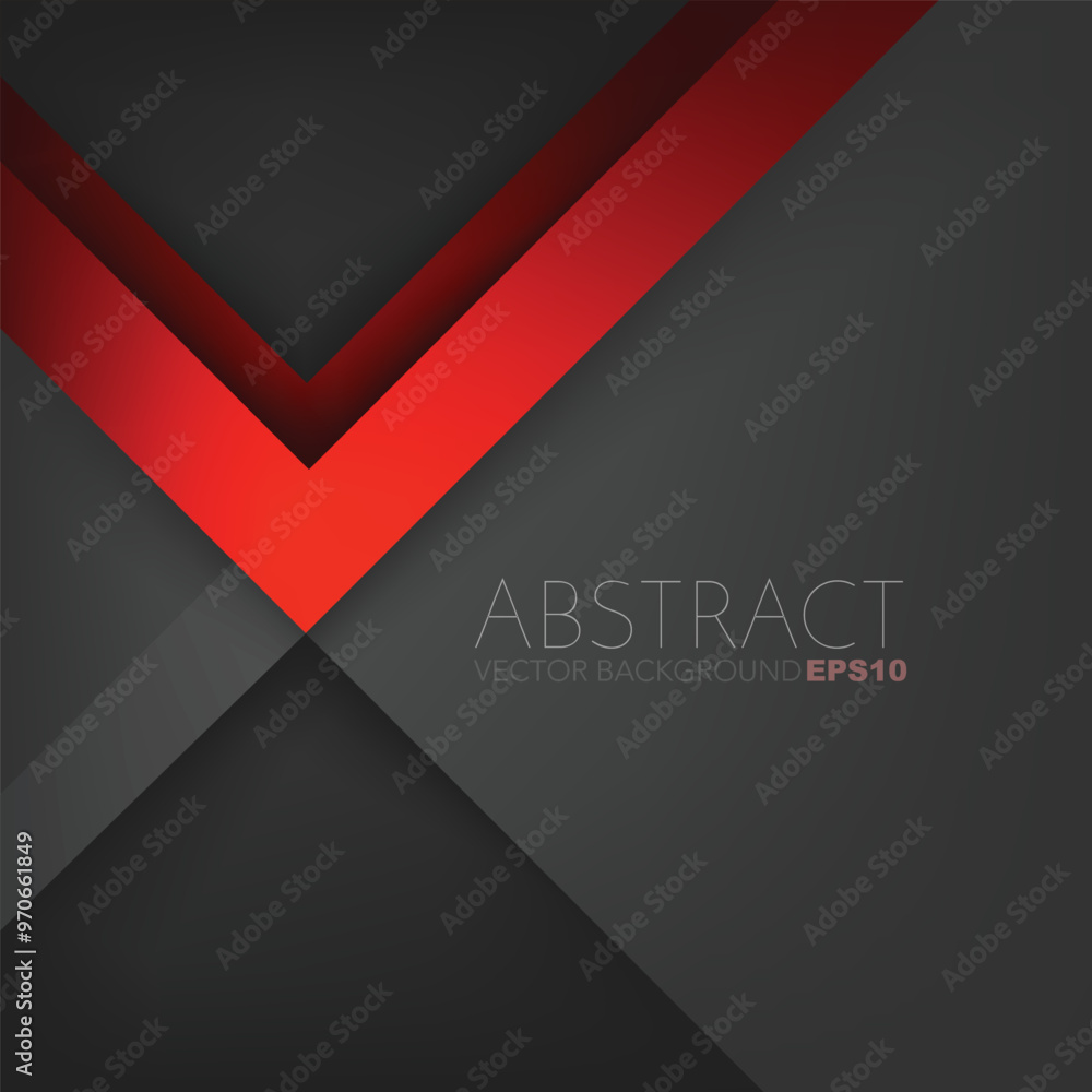 Fototapete graphic geometric triangle overlap vector layer background for text and message design