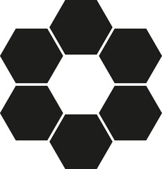 SVG Element Bee Hive Hexagon