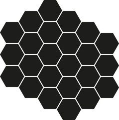 SVG Element Bee Hive Hexagon