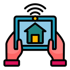 Naklejka premium Tablets Icon