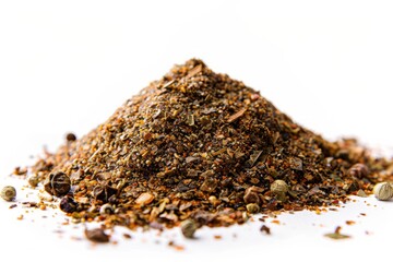 A fresh Jerk seasoning and Jerk seasoning Power isolated on white