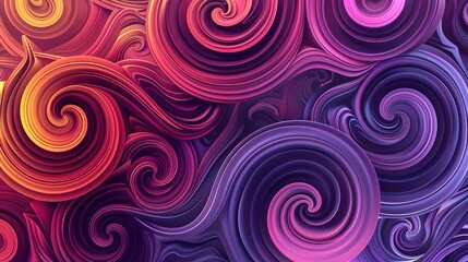 Swirl pattern wallpaper