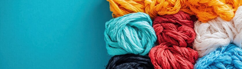Close-up of synthetic clothing fibers contributing to microplastic pollution in water, Microplastics, textile pollution, environmental harm