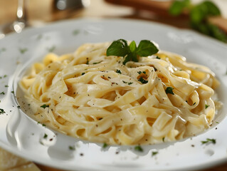 Creamy Fettuccine Alfredo Photo