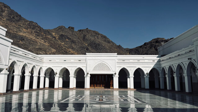 Beautiful historical masjid place near to mountains