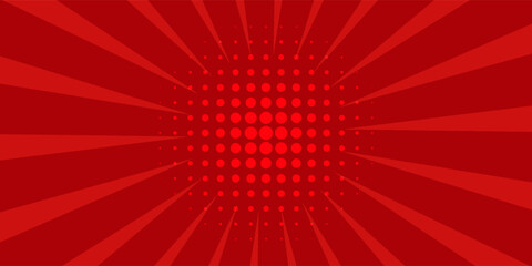 Red grunge background with sunburst modern grunge background