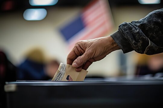 Empowered participation as a ballot is cast at the polls