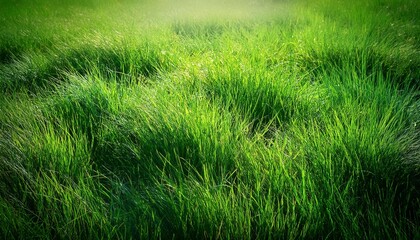 Obraz premium Green grass background. Generated image