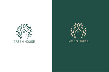 Green House Logo Template-012-22