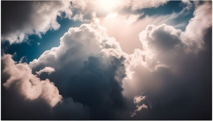 Clouds in the sky