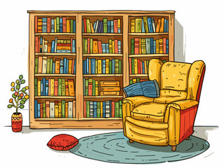 The Library's Embrace: Knowledge, Escape, and Literary Sanctuary