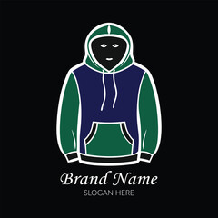 Hoodie, sweater, jacket vector template