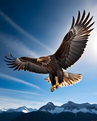 Obraz premium bald eagle flying