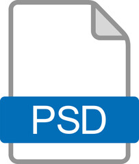 Obraz premium PSDファイルのアイコン