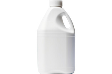 White Plastic Liquid Detergent Bottle, Generative Ai