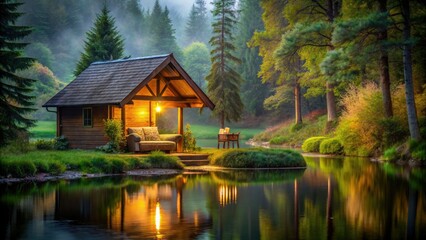 Obraz premium Quiet Convalescence Refuge