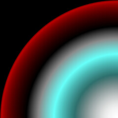 Abstract geometric shape design with colors gradient, Trendy background