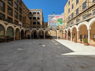 Fototapeta premium courtyard sevilla art school