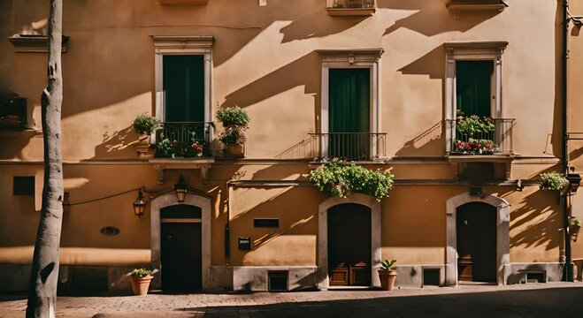 Trastevere district in Rome.