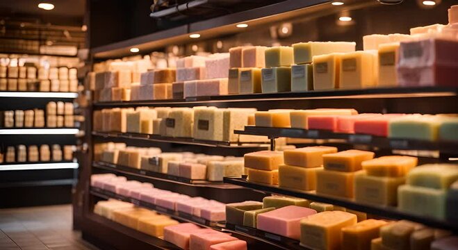 Soap bar shop.