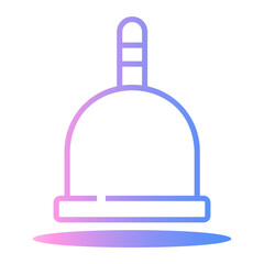 menstrual Line Gradient Icon