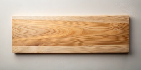 a rectangular wooden plank