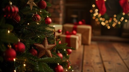 The Christmas Tree and Decorations