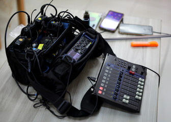 Sound mixer and voice recorder
