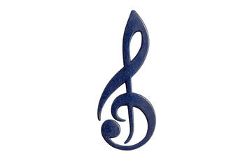 Naklejka premium Elegant music note design representing harmony and creativity in a minimalist style, perfect for artistic and musical themes.