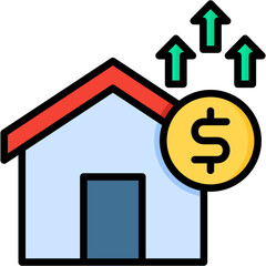 Rent Increase Icon