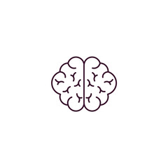 neurology outline icon. Linear vector from health and medical concept. Thin line neurology icon isolated on white background